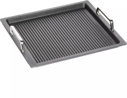 AMT Gastroguss Gastronorm grillplaat - 2 cm - Lotan® antiaanbaklaag - Inductiegeschikt - Met handgrepen