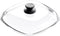 AMT Gastroguss Glazen deksel 26x26 cm - hittebestendig tot 240°C - ovenvaste greep - Duits fabricaat