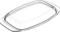 AMT Gastroguss Glazen deksel voor braadslede - 33 x 21 cm - hittebestendig en duurzaam