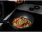 AMT Gastroguss Grote aluminium wok - inductie geschikt - veelzijdig koken - 32 cm - zwart