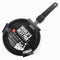 AMT Gastroguss Grote aluminium wok - inductie geschikt - veelzijdig koken - 32 cm - zwart