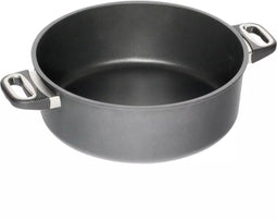 AMT Gastroguss Grote braadpan - 32 cm diameter - Geschikt voor alle warmtebronnen - Inductiecompatibel - 6,3 liter capaciteit