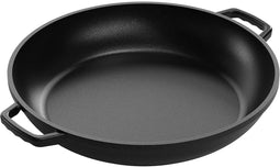 AMT Gastroguss Grote braadpan - Ø 38 cm - Gegoten handgrepen - Krasbestendig - Geschikt voor inductie en oven