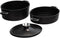 AMT Gastroguss Kookset met stoominzet - Geschikt voor alle warmtebronnen - Non-stick - 24 cm - Waterloos koken