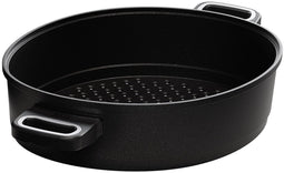 AMT Gastroguss Steamer - Handgegoten Aluminium - 33 x 26 cm - Hittebestendig tot 240°C - Vaatwasserbestendig