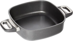 AMT Gastroguss Vierkante pan - gietaluminium - inductie - 24x24x7 cm - met zijgrepen