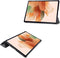 imoshion Tablet Hoes - Geschikt voor Samsung Galaxy Tab S7 FE / Galaxy Tab S7 Plus / Galaxy Tab S8 Plus - Design Trifold Bookcase - Parijs