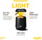 Aqiila Soundbird B10 - 3-in-1 Lantaarn Luidspreker Powerbank - 10W 360° Geluid RGB LED Verlichting