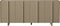 WOOOD Basu Dressoir - Grenen - Mud - 85x200x46