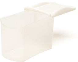 Amuse Basic - Store & Pour - Set van 2 - Strooidoos - 800 ml - schuifdeksel - wit