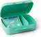 Amuse Brunchbox & Divider Teens 'Positive Energy' - Ruime Lunchbox - Brooddoos - met Extra Divider en Stickers - Groen