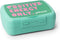 Amuse Brunchbox & Divider Teens 'Positive Energy' - Ruime Lunchbox - Brooddoos - met Extra Divider en Stickers - Groen