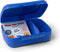 Amuse Brunchbox & Divider Teens 'Your Own Lunch' - Ruime Lunchbox - Brooddoos - met Extra Divider en Stickers - Blauw