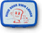 Amuse Brunchbox & Divider Teens 'Your Own Lunch' - Ruime Lunchbox - Brooddoos - met Extra Divider en Stickers - Blauw
