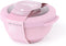 Amuse Life Lunch Bowl - Lunchbox - Vershouddoos met Tritan Deksel - Onverwoestbaar - 2000 ml - Roze