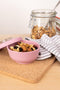 Amuse Life Snack Bowl - Snackdoosje - Vershouddoos met Tritan Deksel - Onverwoestbaar - 200 ml - Roze