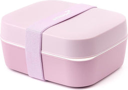 Amuse Lunchbox 3-in-1 - Brooddoos - met Rekker en Sauspotje - Microgolfoven Veilig - Vaatwasser en Diepvries Bestendig - Roze