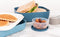 Amuse Lunchbox 3-in-1 - Brooddoos - met Rekker en Sauspotje - Microgolfoven Veilig - Vaatwasser en Diepvries Bestendig - Bruin
