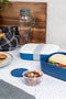 Amuse Lunchbox 3-in-1 - Brooddoos - met Rekker en Sauspotje - Microgolfoven Veilig - Vaatwasser en Diepvries Bestendig - Roze