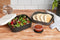 Amuse Lunchbox 3-in-1 - Brooddoos - met Rekker en Sauspotje - Microgolfoven Veilig - Vaatwasser en Diepvries Bestendig - Bruin