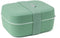 Amuse Lunchbox 3-in-1 Sage - Brooddoos met Rekker en Sauspotje - Vaatwas, magnetron, en diepvriesbestendig - Groen