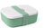 Amuse Lunchbox 3-in-1 Sage - Brooddoos met Rekker en Sauspotje - Vaatwas, magnetron, en diepvriesbestendig - Groen