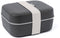 Amuse Lunchbox 3-in-1 Sage - Brooddoos met Rekker en Sauspotje - Vaatwas, magnetron, en diepvriesbestendig - Groen