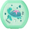 Amuse Plus Sea Life Snackbox - Snackdoosjes - Koekendoos Kinderen met Clipsluiting - Koekendoosje School - Vaatwasserbestending - Groen - 200 ml