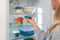 Amuse Rikko Lagoon Sky Lunchbox - Kindveilige sluitingen - Ideaal Voor Maaltijdvoorbereiding - 3 Compartimenten