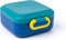 Amuse Rikko Midnight Lagoon Lunchbox - Kindveilige sluitingen - Ideaal Voor Maaltijdvoorbereiding - 3 Compartimenten