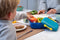Amuse Rikko Midnight Lagoon Lunchbox - Kindveilige sluitingen - Ideaal Voor Maaltijdvoorbereiding - 3 Compartimenten