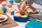 Amuse Rikko Midnight Lagoon Lunchbox - Kindveilige sluitingen - Ideaal Voor Maaltijdvoorbereiding - 3 Compartimenten