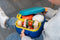 Amuse Rikko Midnight Lagoon Lunchbox - Kindveilige sluitingen - Ideaal Voor Maaltijdvoorbereiding - 3 Compartimenten