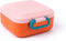 Amuse Rikko Poppy Flamingo Lunchbox - Kindveilige sluitingen - Ideaal Voor Maaltijdvoorbereiding - 3 Compartimenten