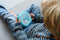 Amuse Sea life Snackbox Whale - Snackdoosjes - Koekendoos Kinderen met Clipsluiting - Koekendoosje school - Vaatwasserbestendig - Blauw - 200 ml
