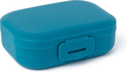 Amuse Snackbox - Small - Snackdoosjes - Koekendoos kinderen met Clipsluiting - Koekendoosje School - Vaatwasserbestendig - Donkerblauw