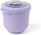 Amuse Tylla Lavender Life Bowl - Lunchbox - Perfect Afsluitbare Verhouddoos - Voor onderweg - Vaatwas, magnetron, en diepvriesbestendig - Paars - 500 ml
