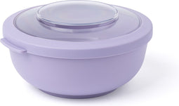 Amuse Tylla Lavender Life Bowl - Lunchbox - Verhouddoos met Tritan Deksel - Perfect afsluitbaar - Vaatwas, magnetron, en diepvriesbestendig - Paars - 1000 ml