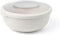 Amuse Tylla Oat Life Bowl - Lunchbox - Verhouddoos met Tritan Deksel - Perfect afsluitbaar - Vaatwas, magnetron, en diepvriesbestendig - Lichtgrijs - 2000 ml