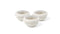 Amuse Tylla Oat Snack set - Perfect Afsluitbare Snackdoosjes - Voor onderweg - Vaatwas, magnetron, en diepvriesbestendig - Lichtgrijs - 3 x 200 ml