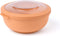 Amuse Tylla Peach Life Bowl - Lunchbox - Verhouddoos met Tritan Deksel - Perfect afsluitbaar - Vaatwas, magnetron, en diepvriesbestendig - Oranje - 1000 ml