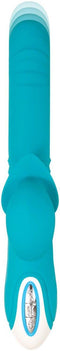 Stotende vibrator met intense clitorisstimulator Evolved -