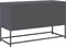 vidaXL - Tv-meubel - 100,5x39x60,5 - cm - staal - antracietkleurig