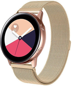 Samsung Galaxy Watch 40 mm / Galaxy Watch (42mm) / Galaxy Watch Active 2 42 mm / Galaxy Watch Active 2 (44mm) Bandje - iMoshion Milanese Watch bandje - goud