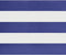 vidaXL - Luifel - uittrekbaar - 5x3 - m - stof - en - aluminium - blauw - en - wit