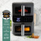 DOMO DO550FR - Dubbele Airfryer XXL - 10 L - 2500 W - Grijs