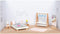 Goki Houten Poppenmeubels Slaapkamer, 18dlg.