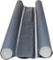 Hi Tochtstopper - Dubbele Tochtstrip - 95 cm - Aanpasbaar - Grijs (2 stuks)