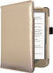 Hoesje geschikt voor Kobo Clara HD E-reader - iMoshion Luxe Effen Bookcase - Goud