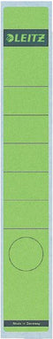Rugetiket Leitz smal/lang 39x285mm zelfklevend groen - 10 stuks